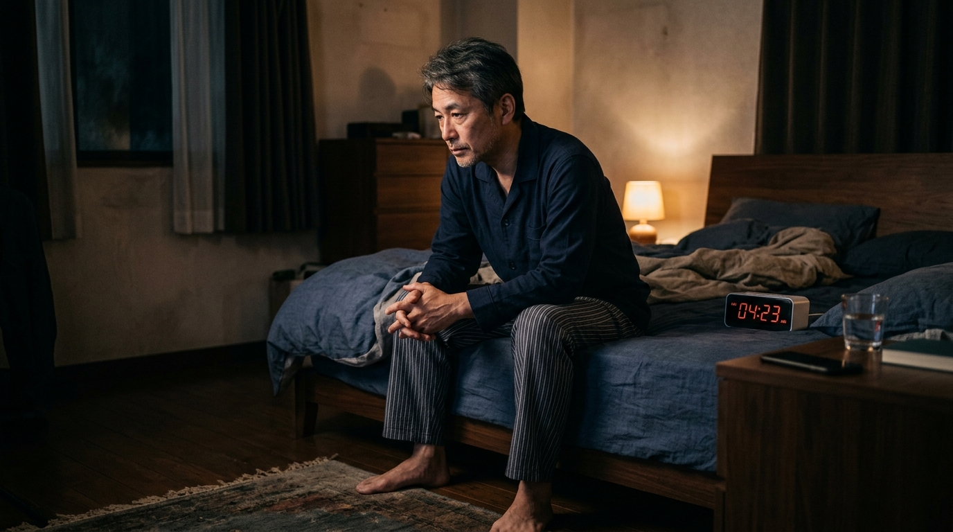 50dai-tukare-genin-dansei